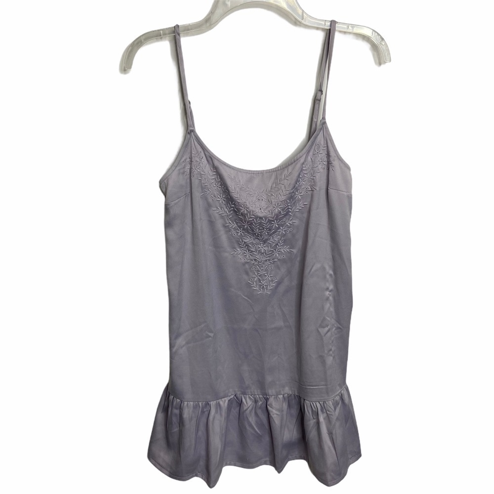 Urban Outfitters Lilac Purple Slip Dress Eyelet